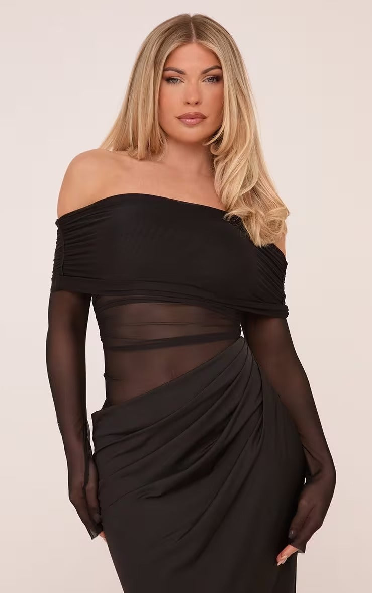 Taylor | Waist Maxi Dress