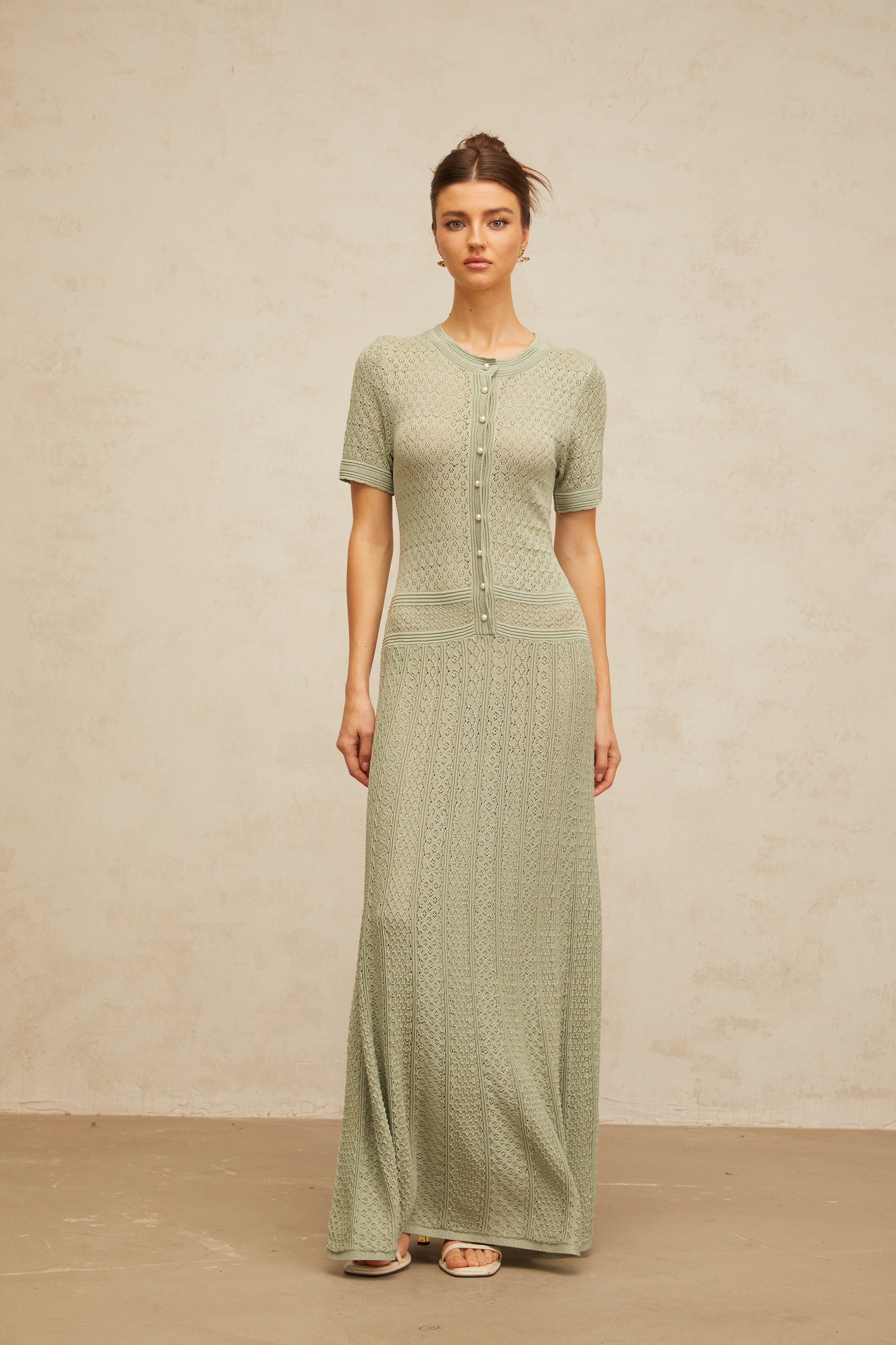 Jasmine | Knitted Maxi Dress