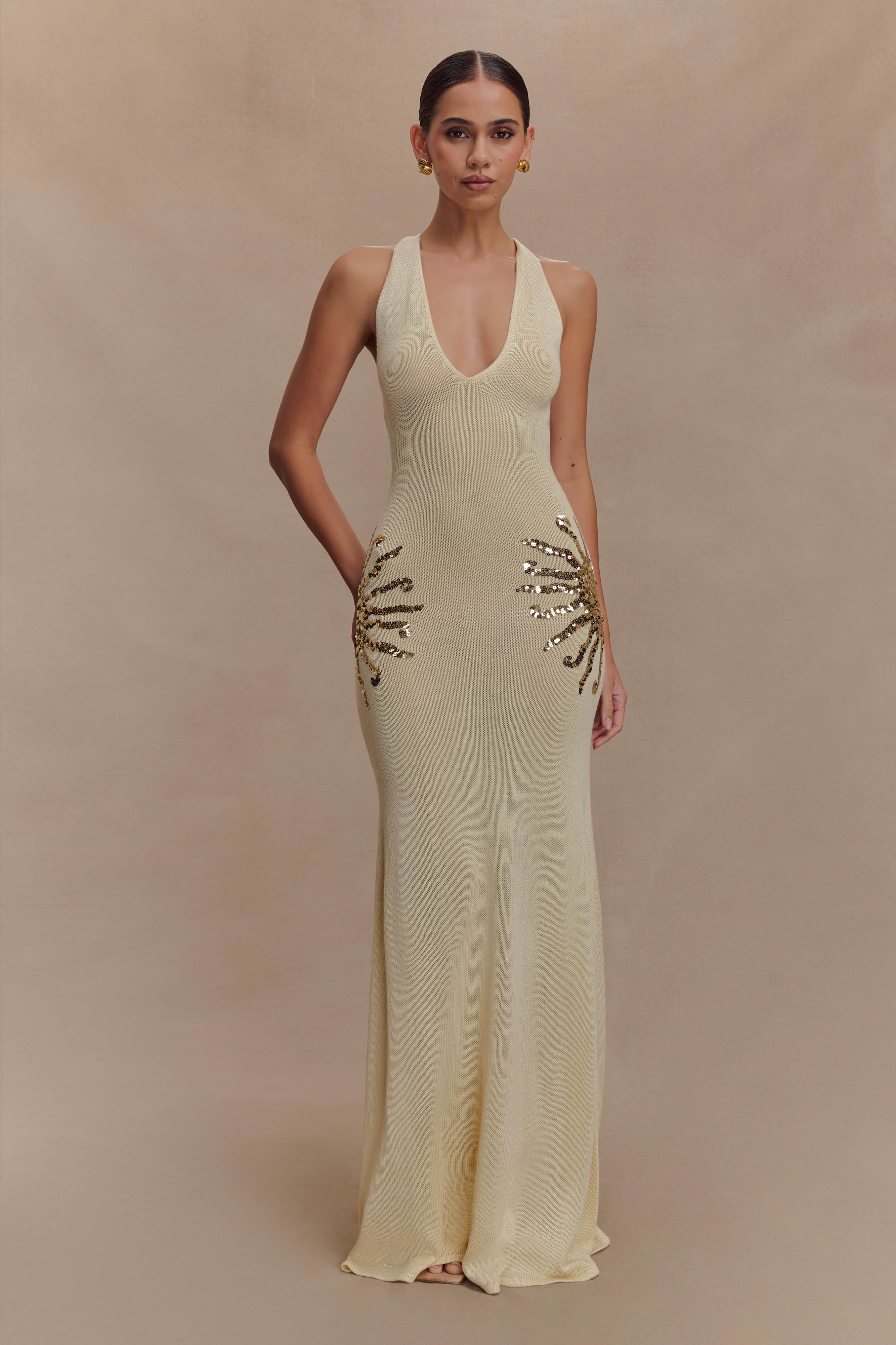 Elvira | Sequin Maxi Dress