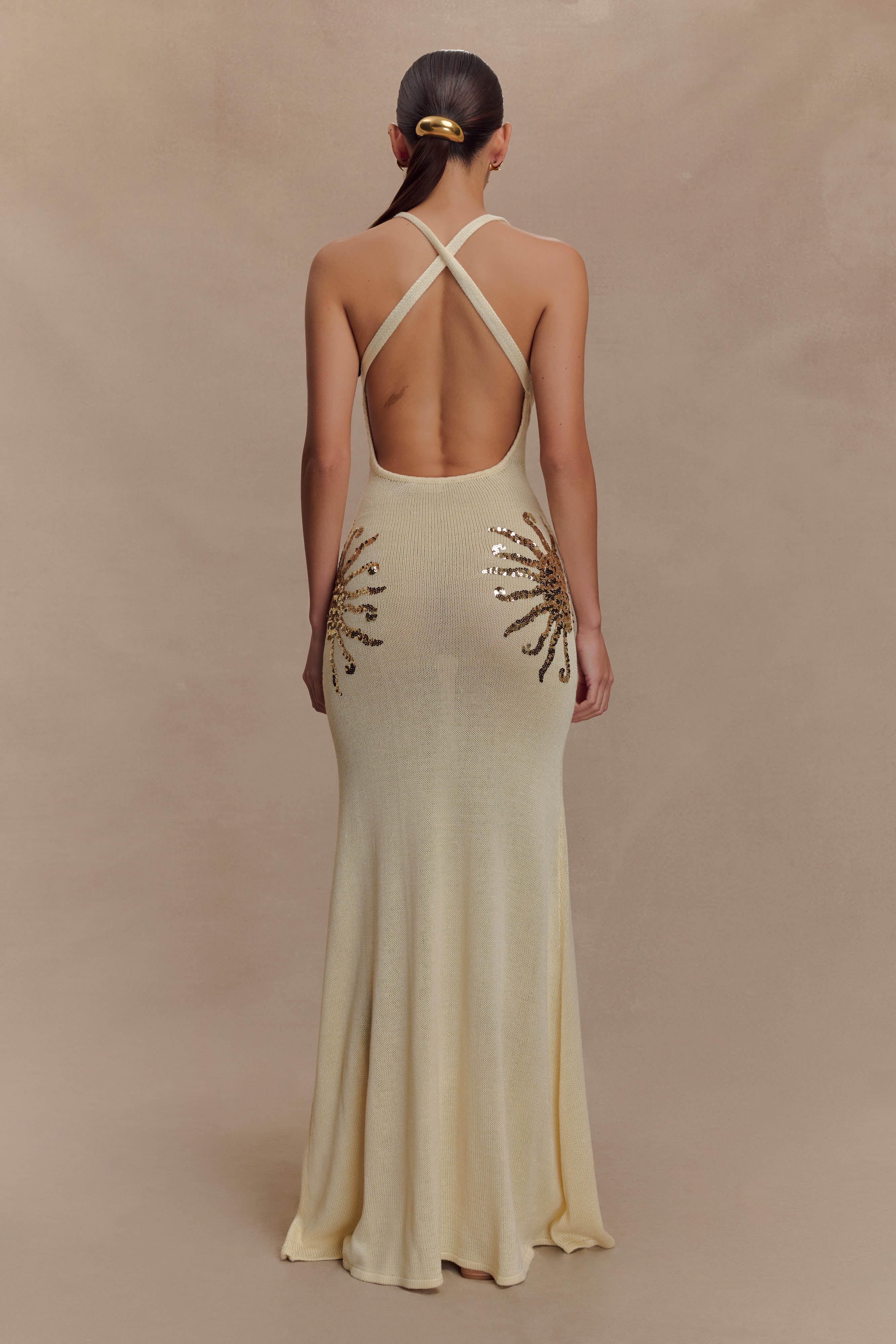 Elvira | Sequin Maxi Dress