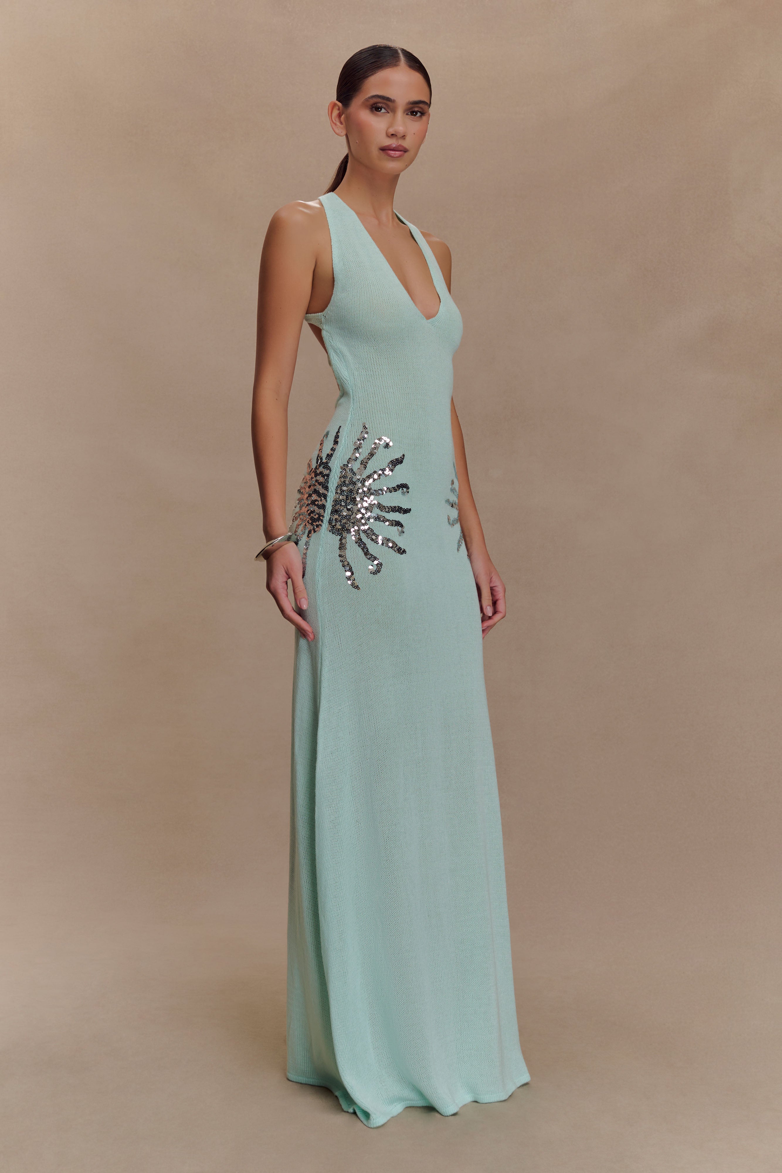 Lavira | Sequin Maxi Dress