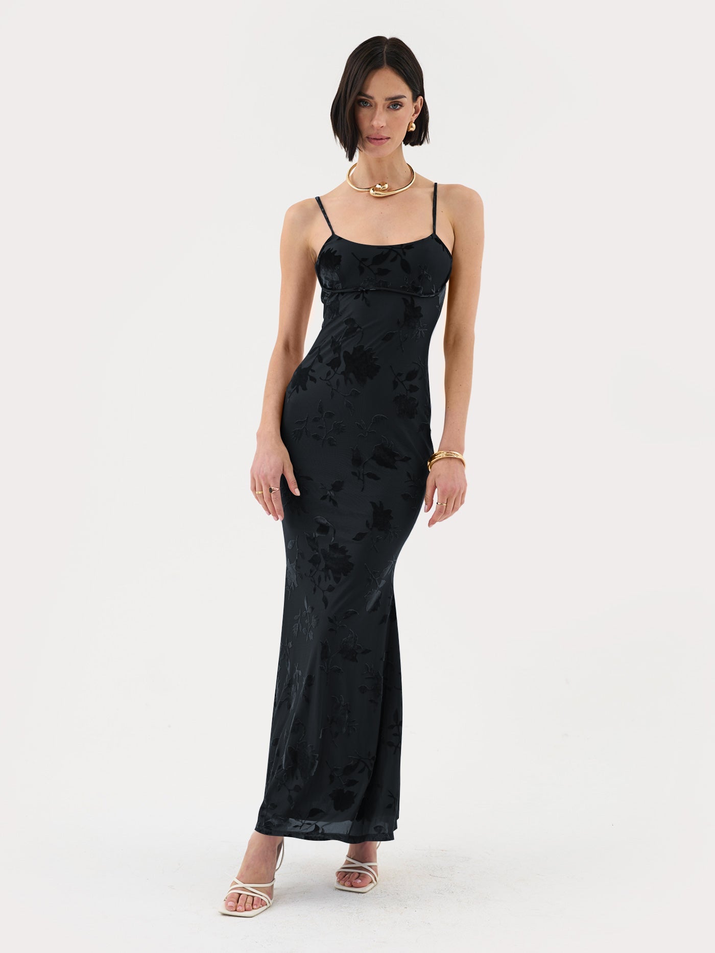 Tina | Floral Maxi Dress