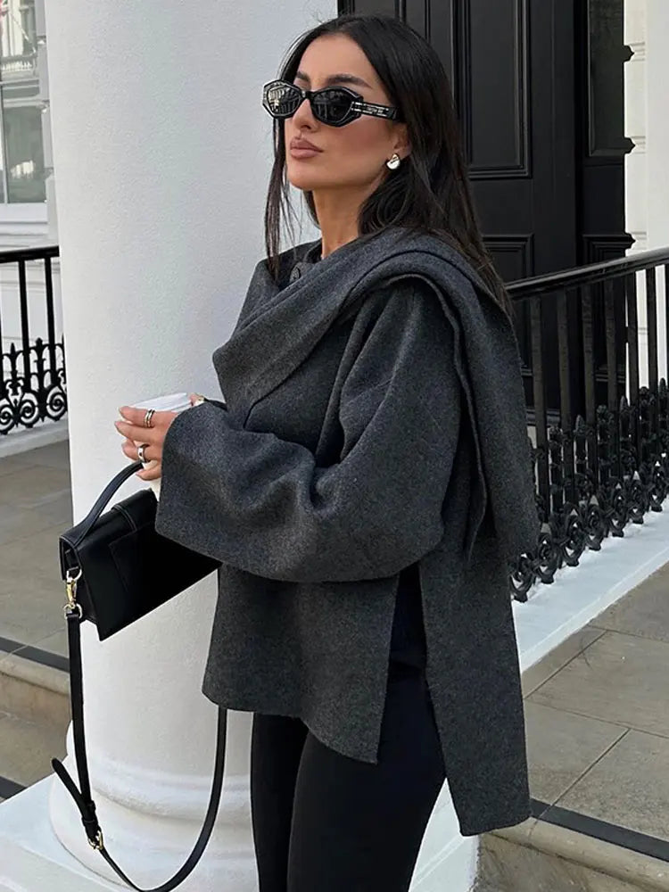 Mace | Scarf Coat