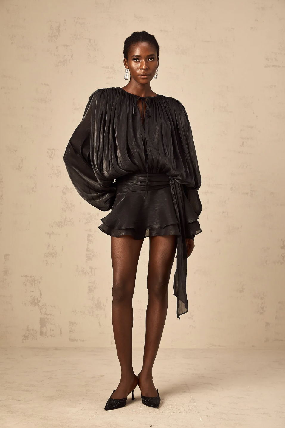 Seraphina | Ruffled Mini Dress
