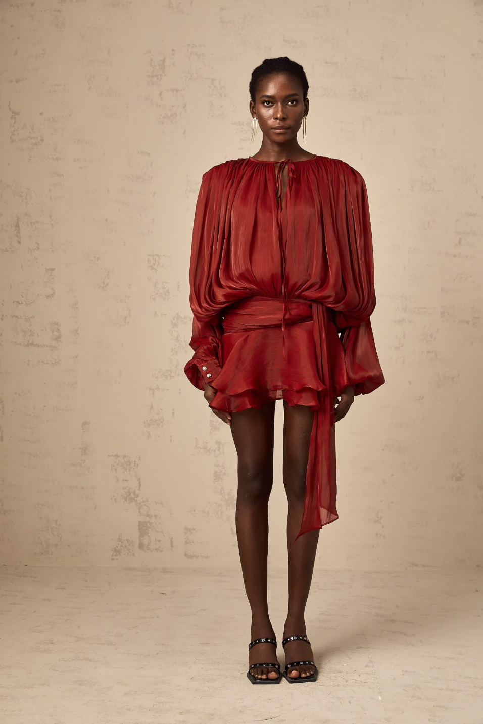 Seraphina | Ruffled Mini Dress