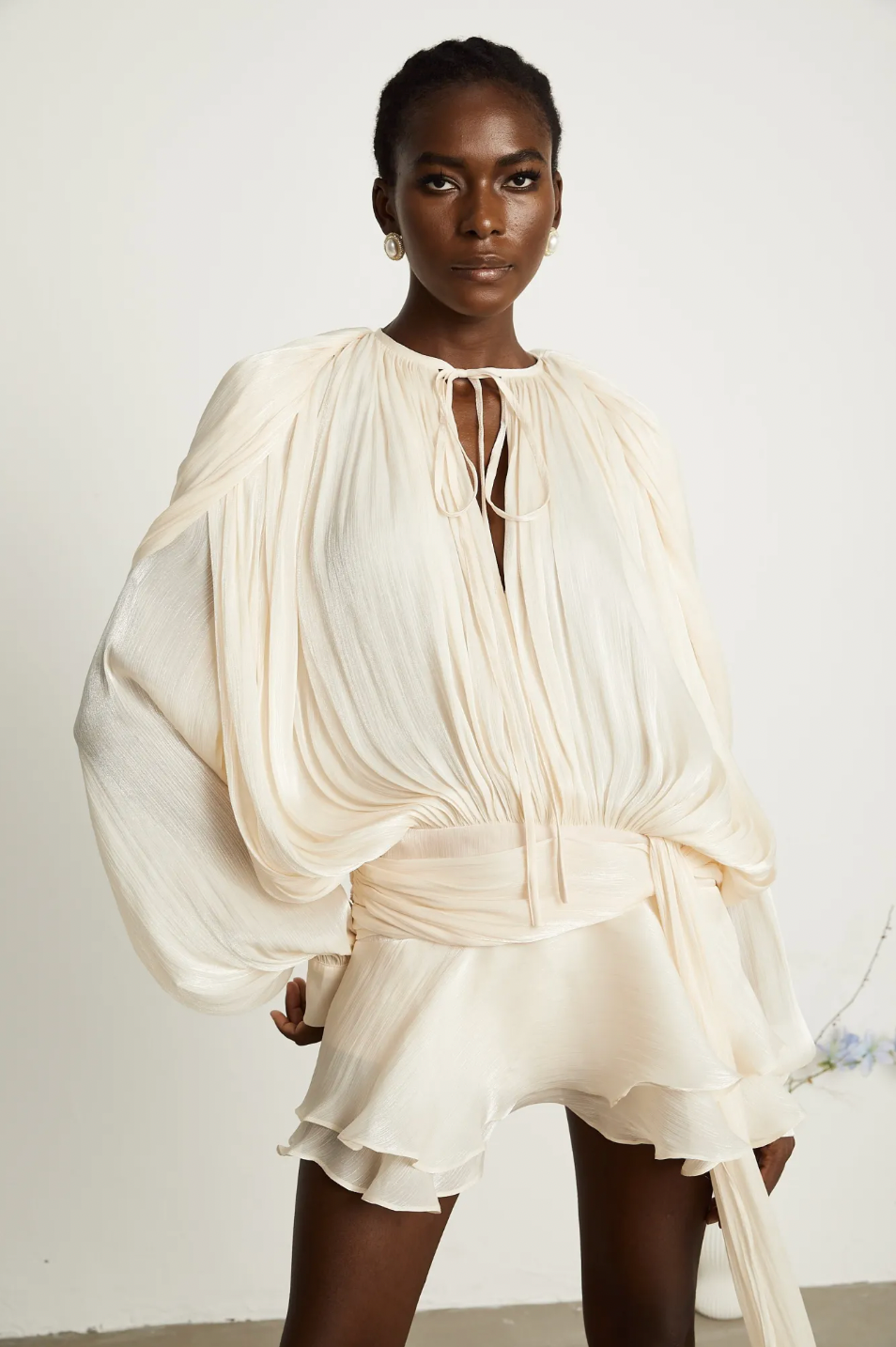 Seraphina | Ruffled Mini Dress
