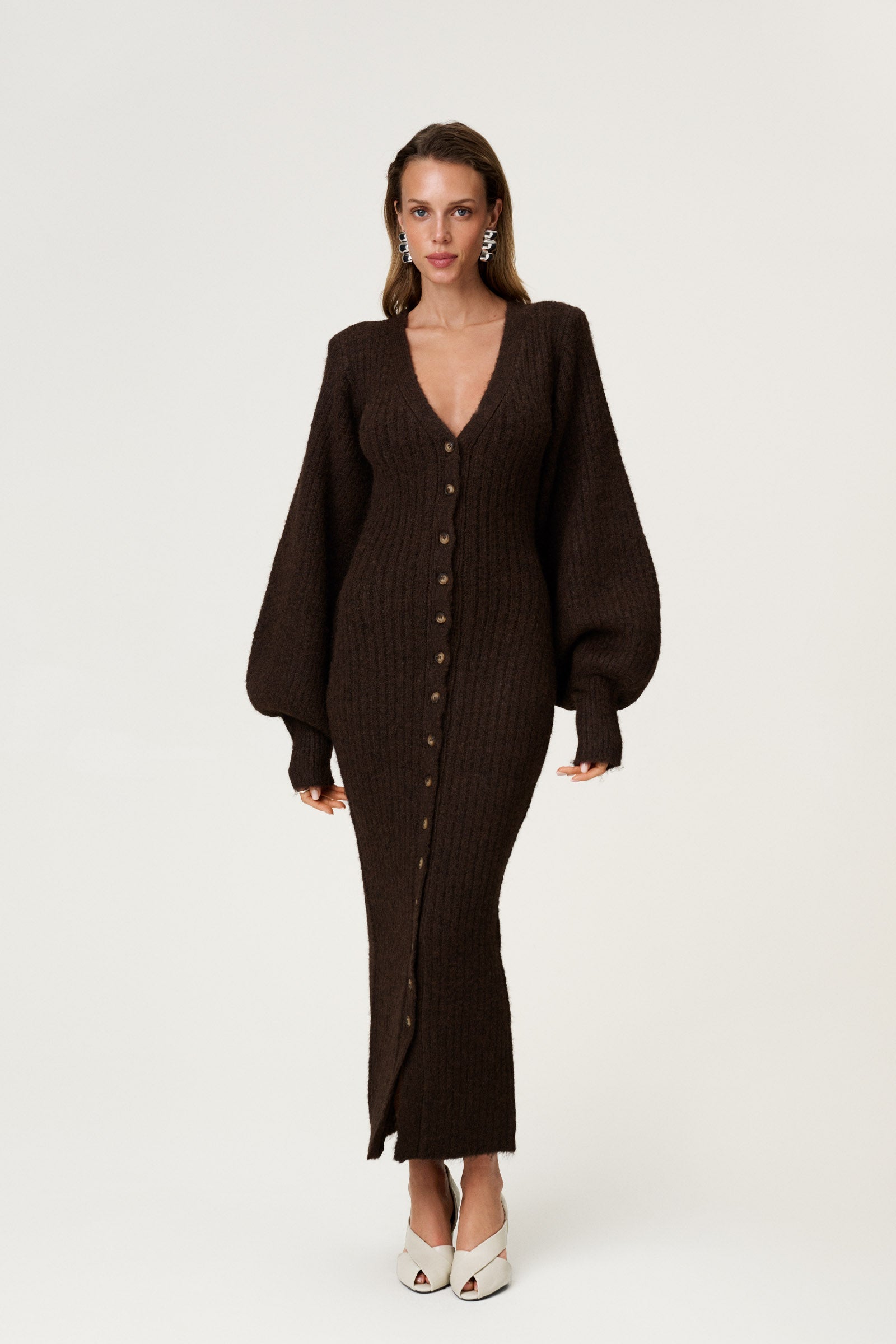 Hannah | Knitted Maxi Dress
