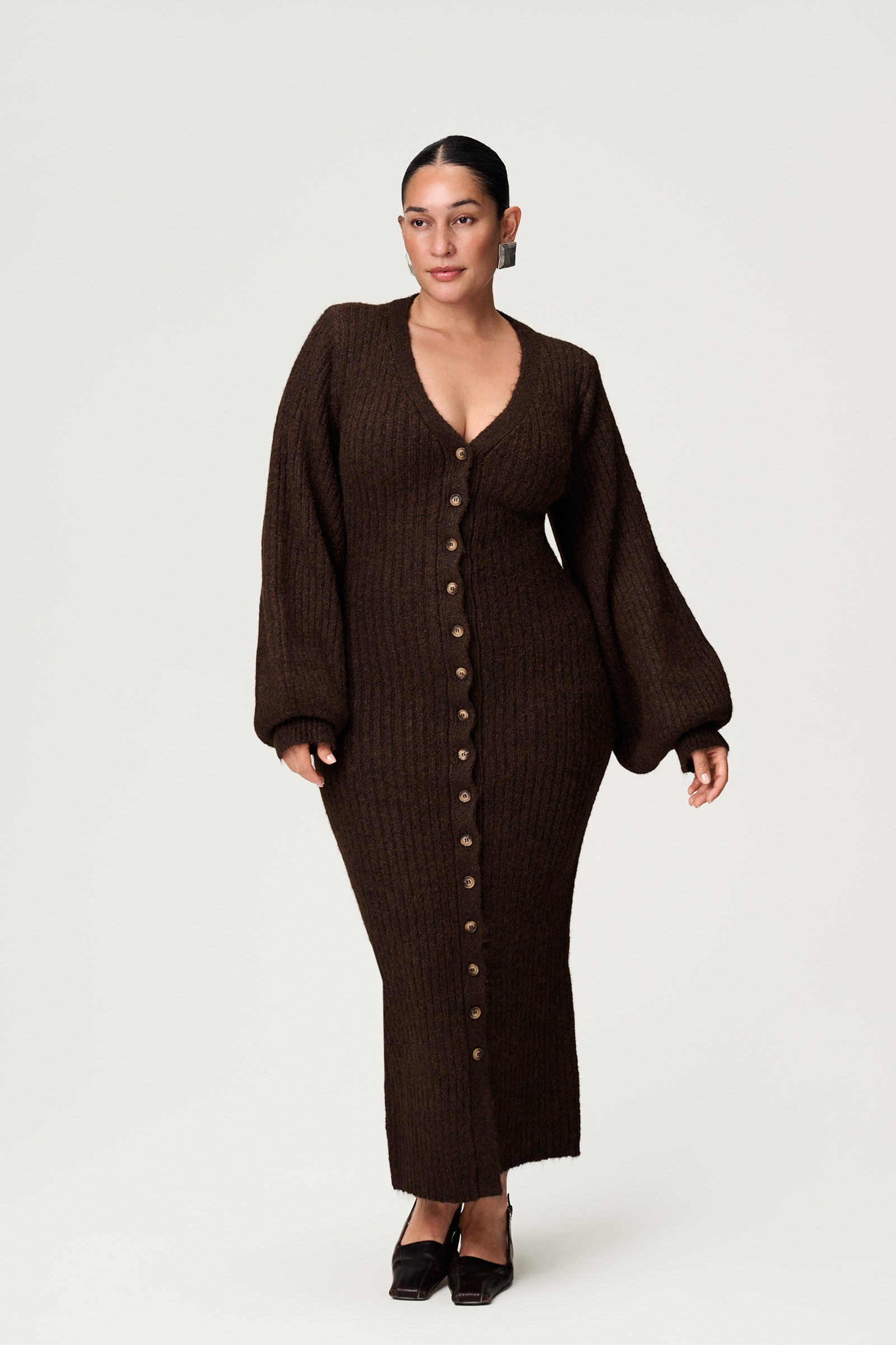 Hannah | Knitted Maxi Dress