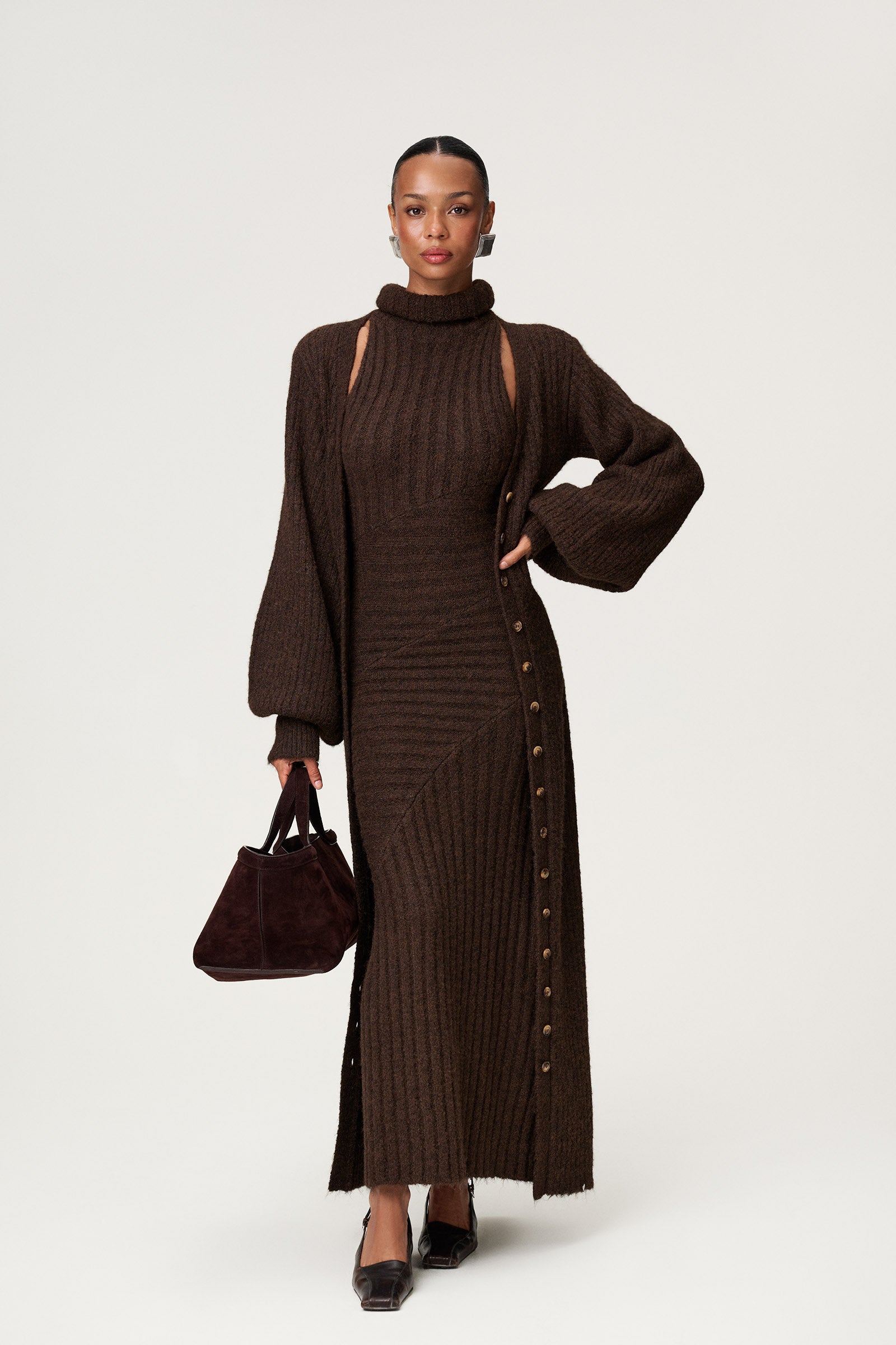 Hannah | Knitted Maxi Dress