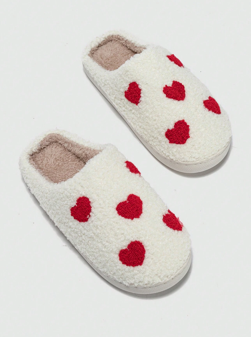 Lyza | Teddy Heart Slippers