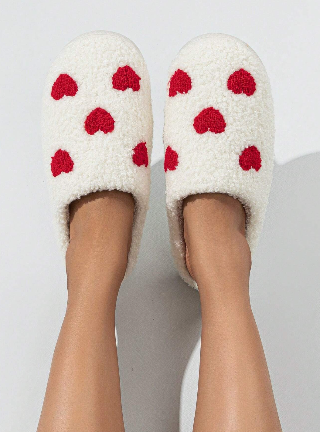 Lyza | Teddy Heart Slippers