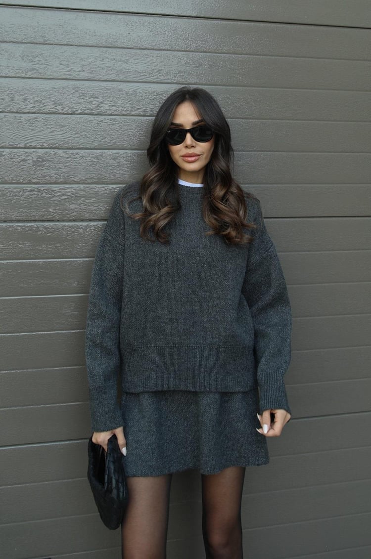 Noria | Knitted Skirt Set