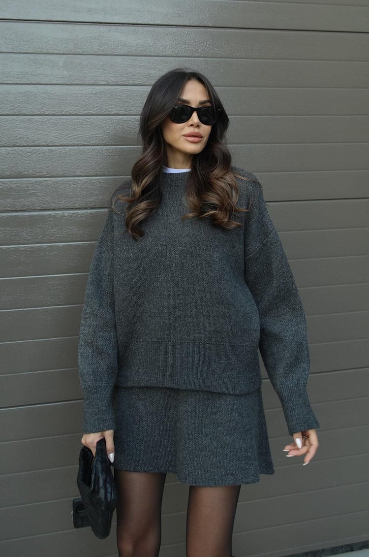 Noria | Knitted Skirt Set