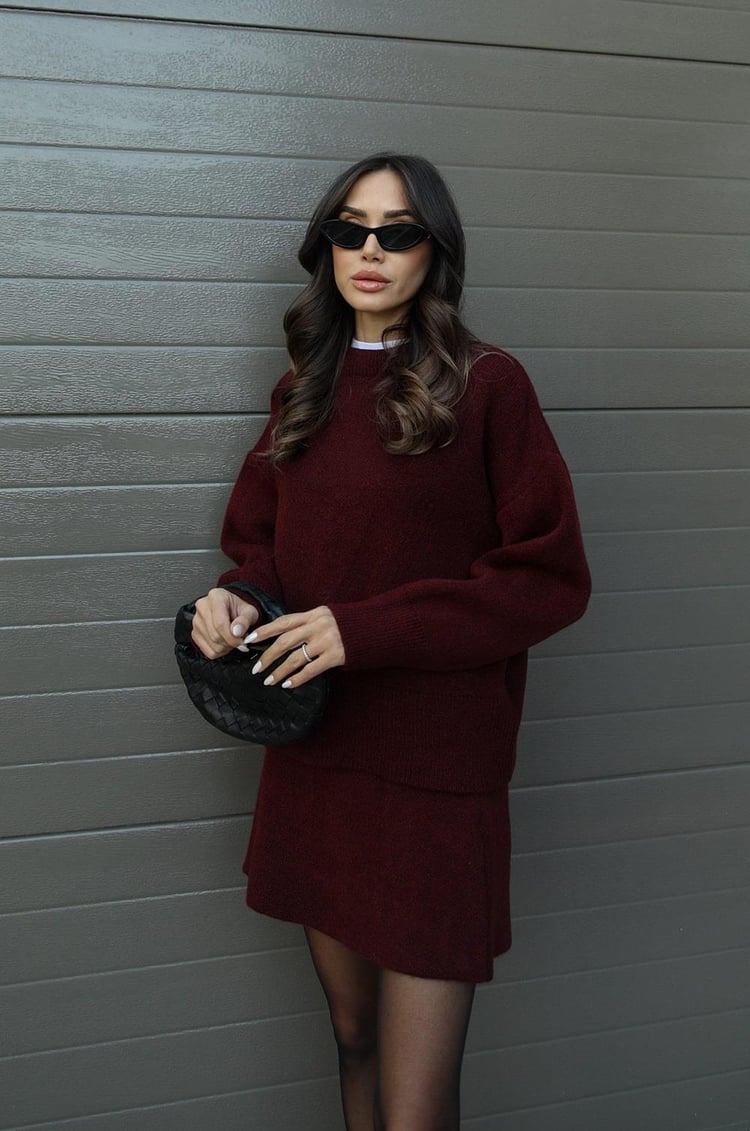 Noria | Knitted Skirt Set