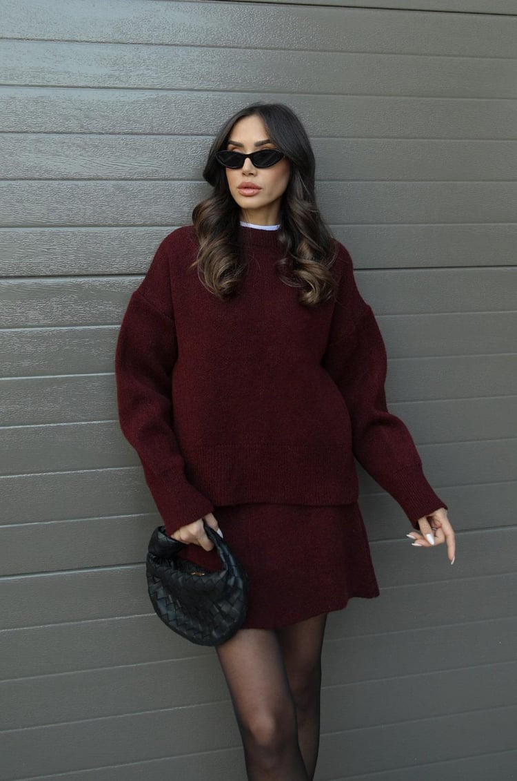 Noria | Knitted Skirt Set