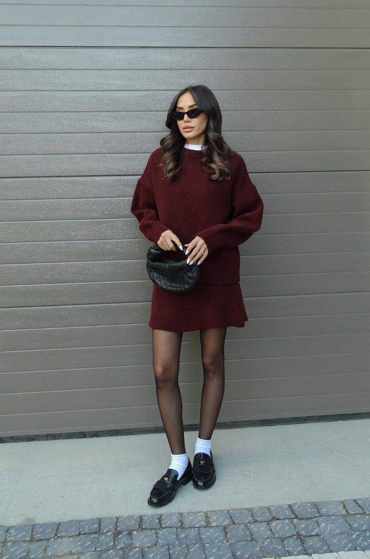 Noria | Knitted Skirt Set
