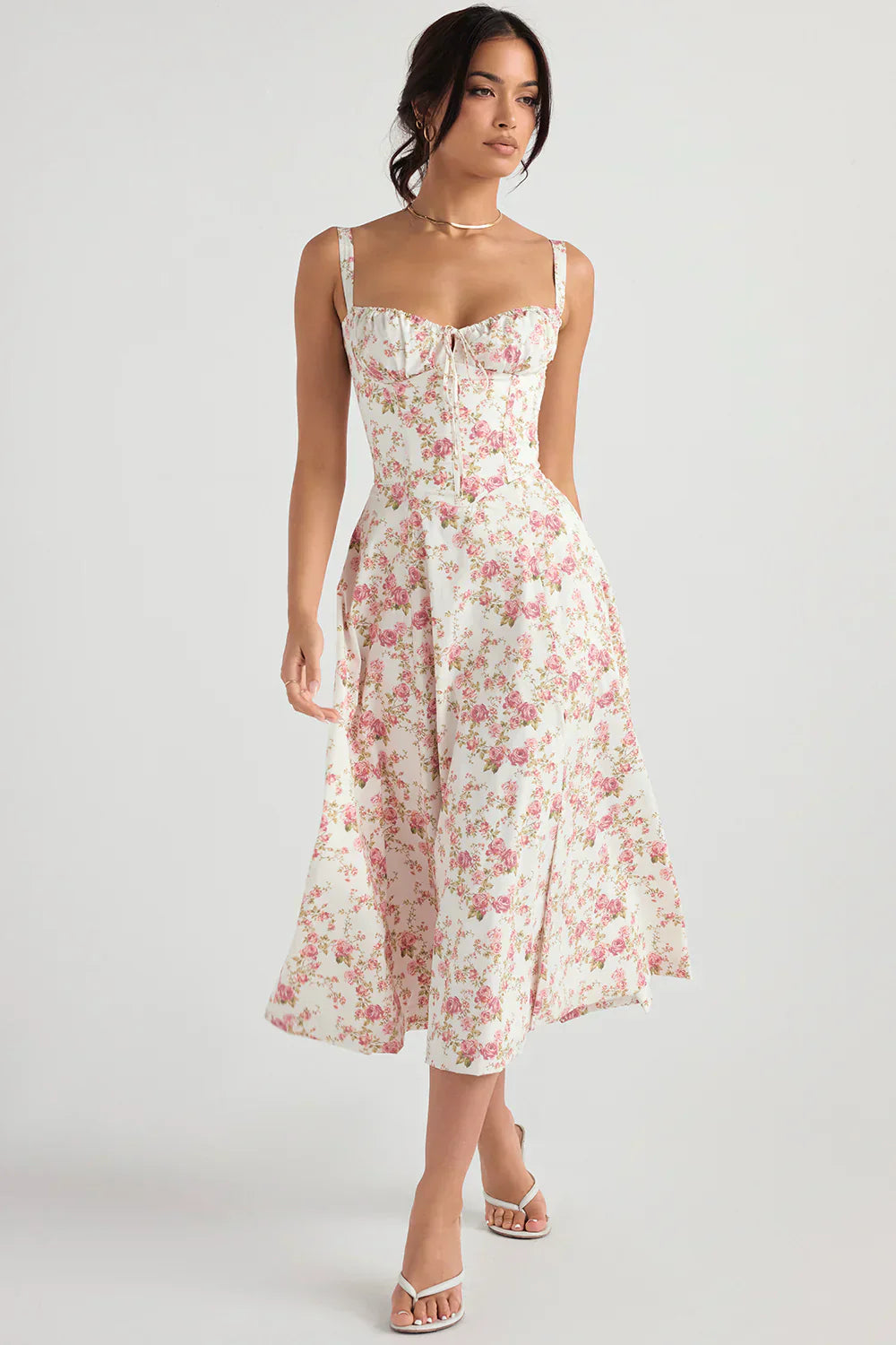 Flower Crush | Midi Dress