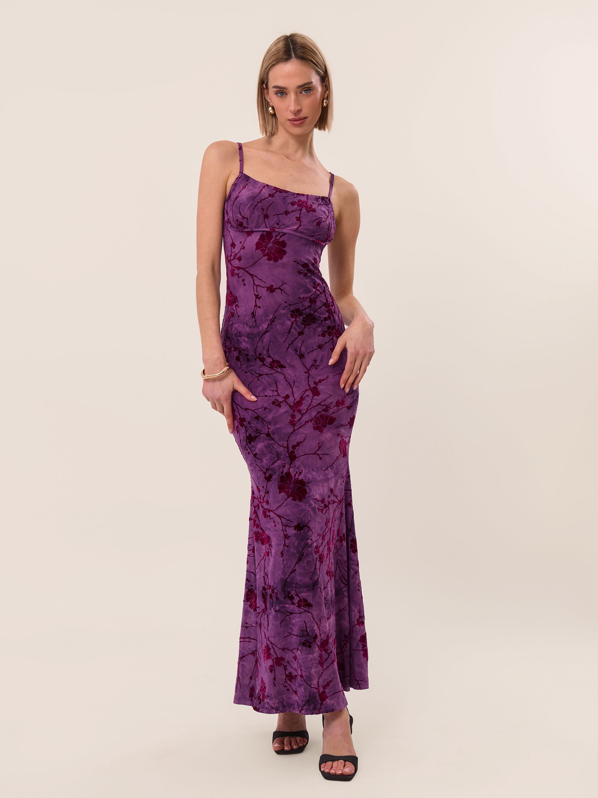 Tina | Floral Maxi Dress