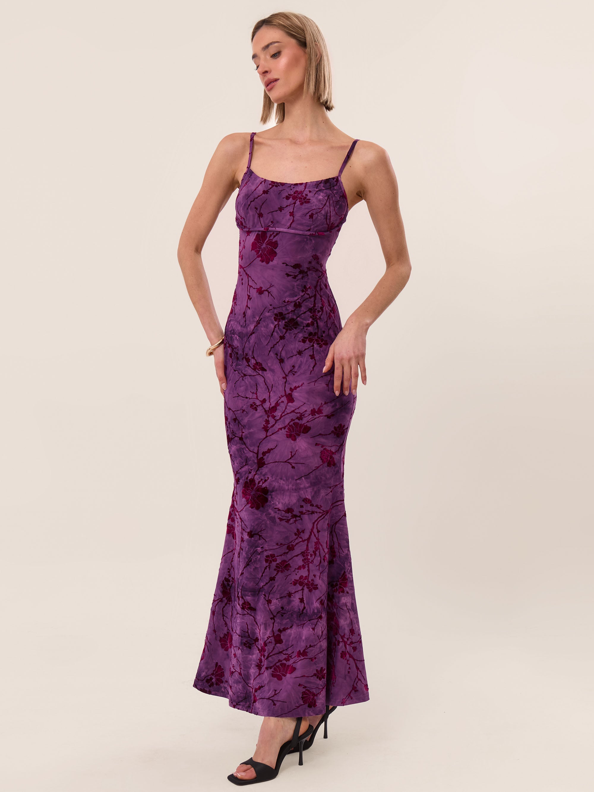 Tina | Floral Maxi Dress