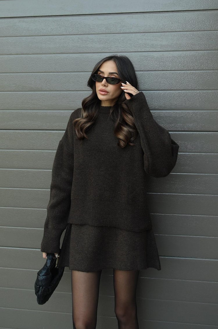 Noria | Knitted Skirt Set