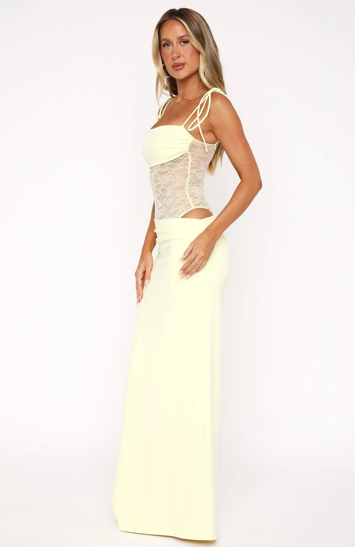 Tina | Lace Maxi Dress