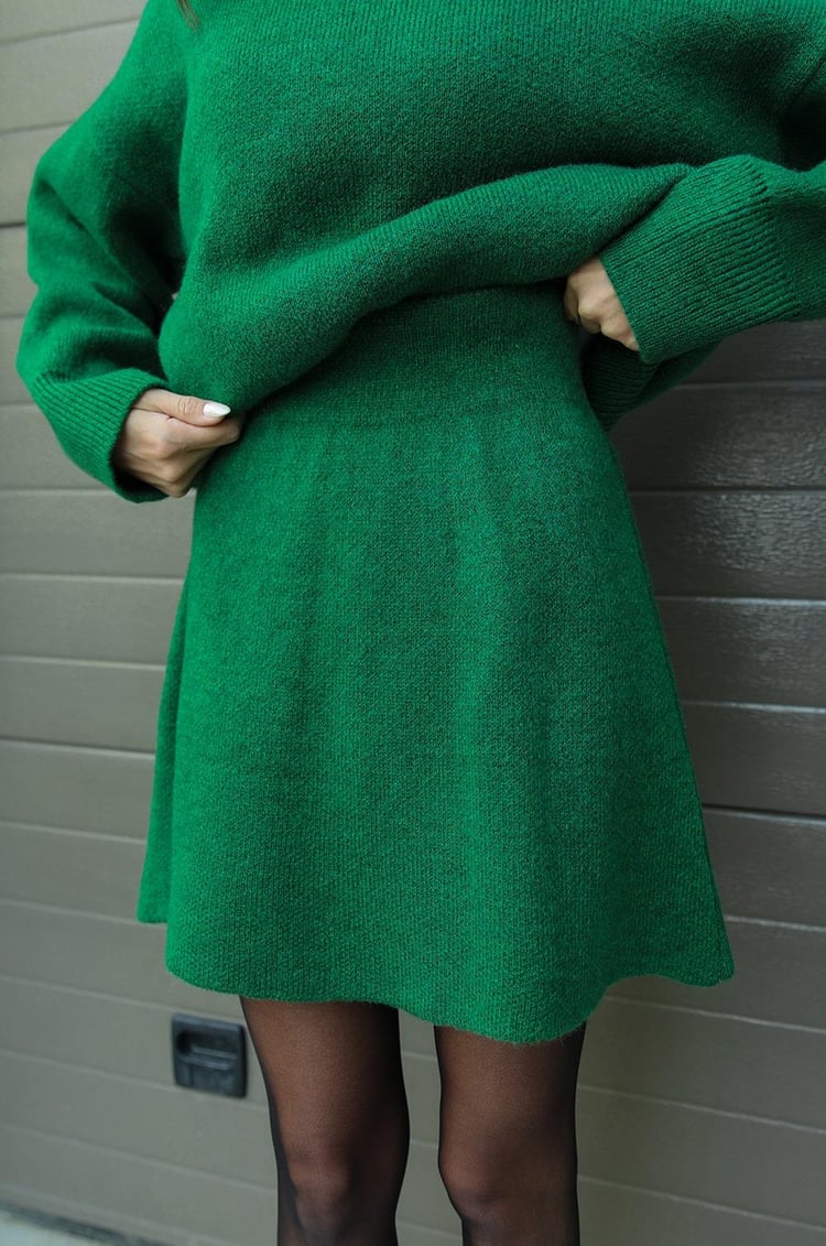 Noria | Knitted Skirt Set