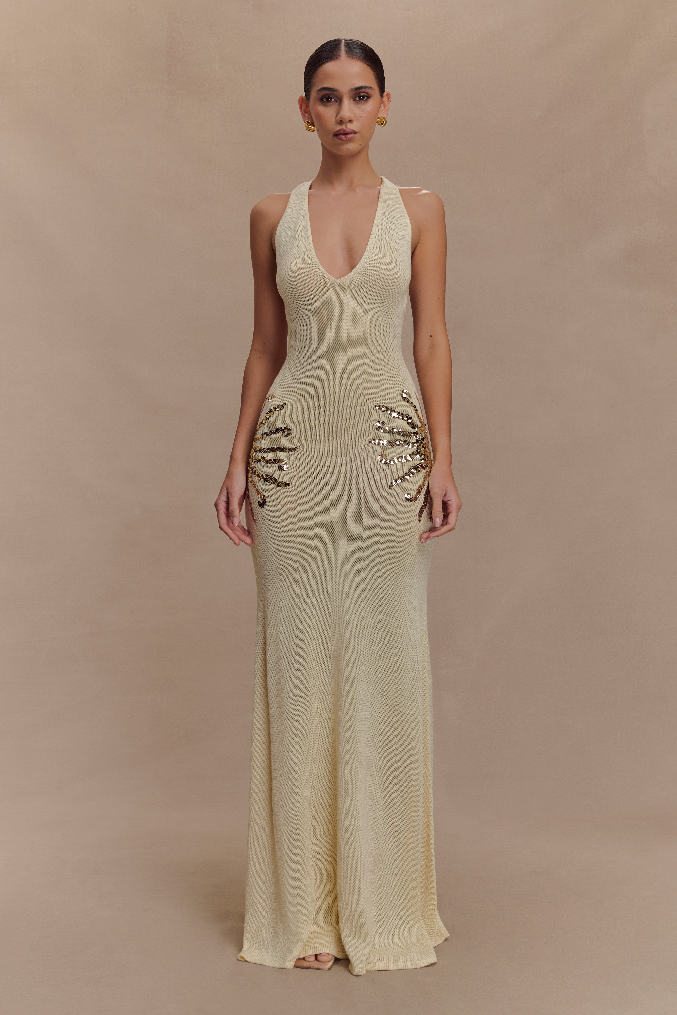 Elvira | Sequin Maxi Dress