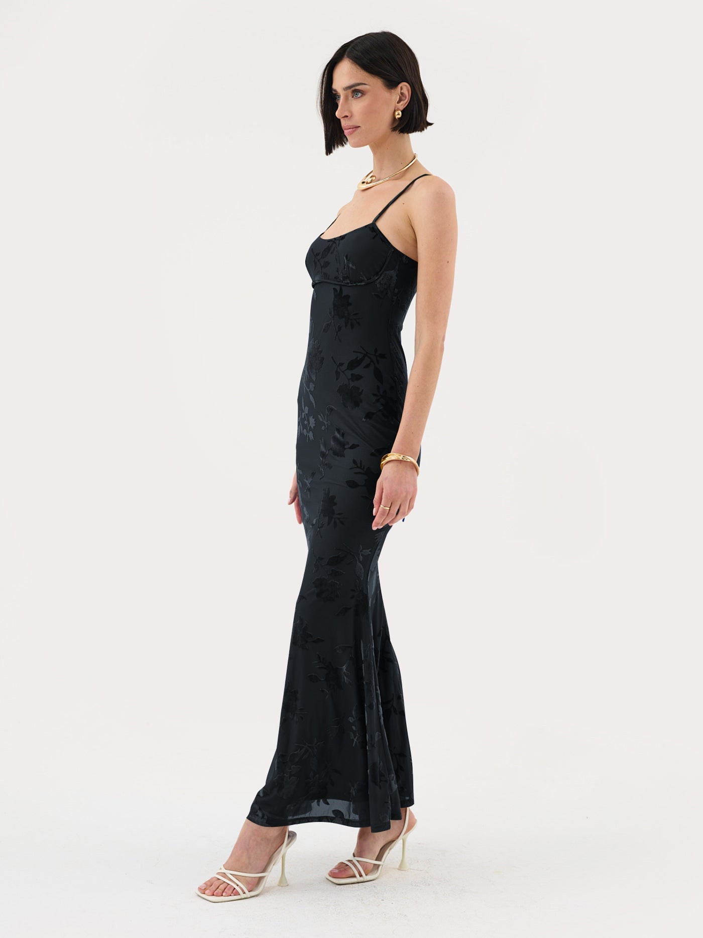 Tina | Floral Maxi Dress